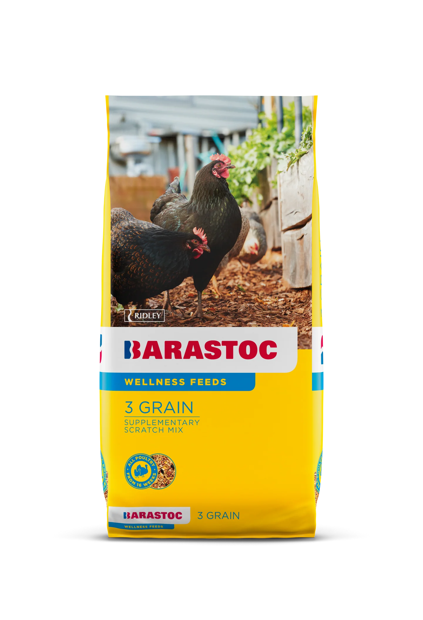 Barastoc 3 grains 20kg - BECOMING GRAIN MIX- no change to ingredients