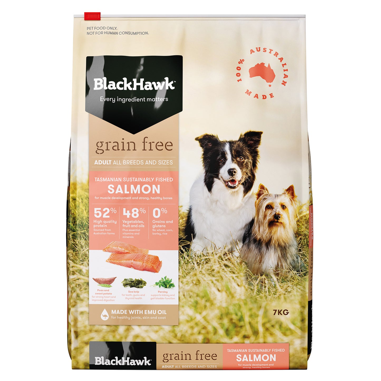 BlackHawk Grain Free SALMON 7kg
