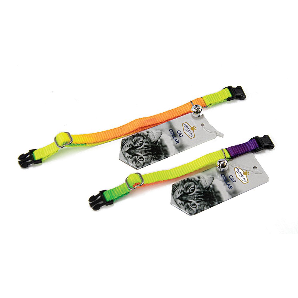 CAT COLLAR RAINBOW 23-36cm