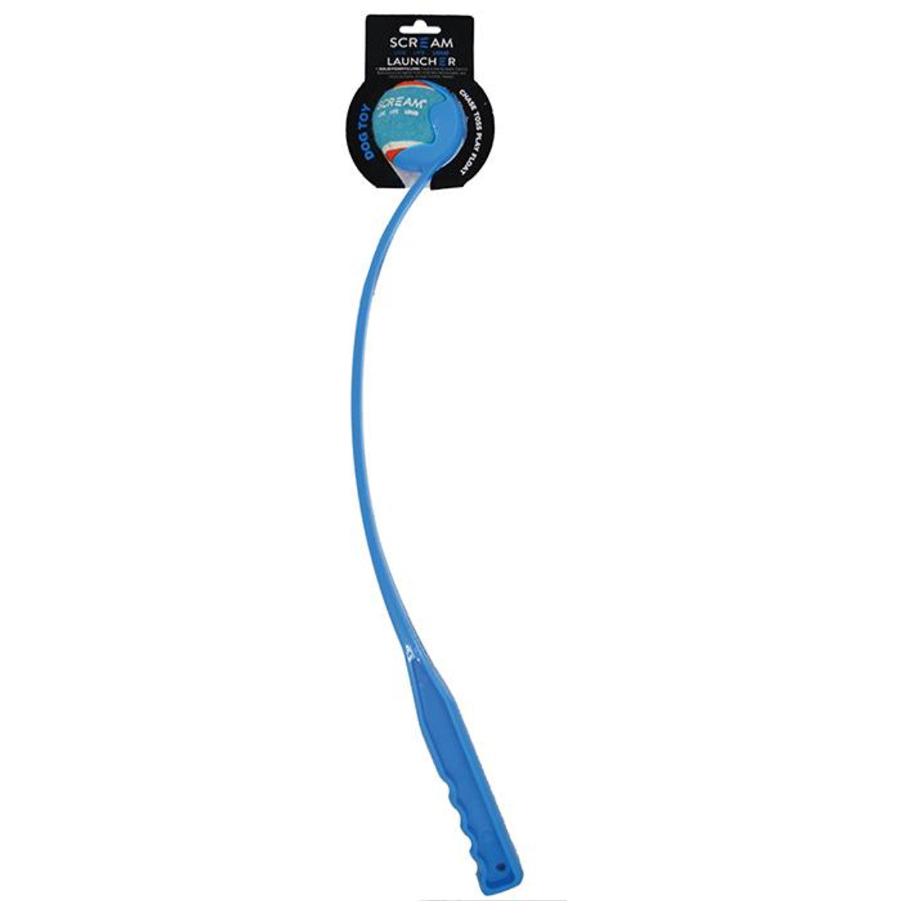 Scream launcher dog toy BLUE