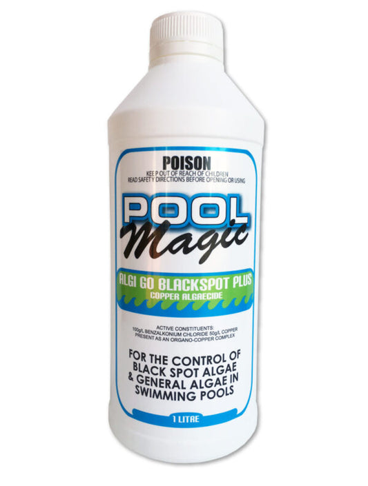 Pool Magic Black Spot Plus Copper Algaecide 1lt
