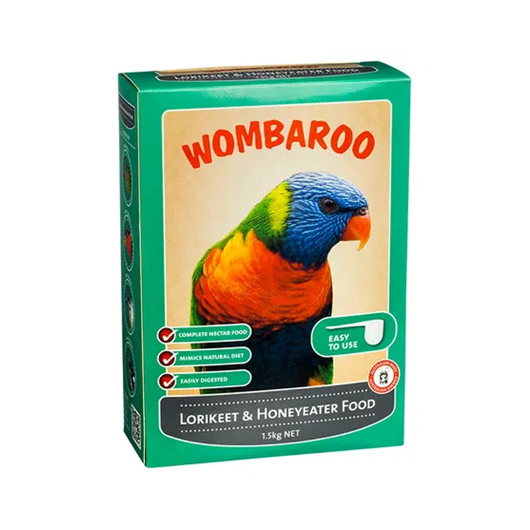 WOMBAROO Lorikeet & H/E 1.5kg
