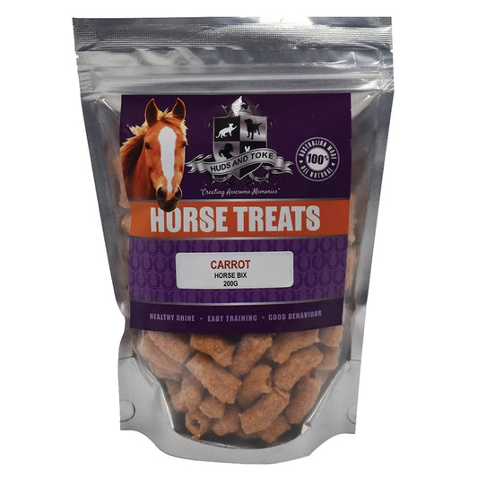 HUDS & TOKE horse treat CARROT BIX 200g