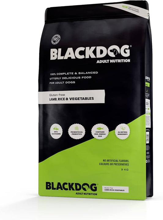 Blackdog Adult Lamb, rice & Vegetables 9kg