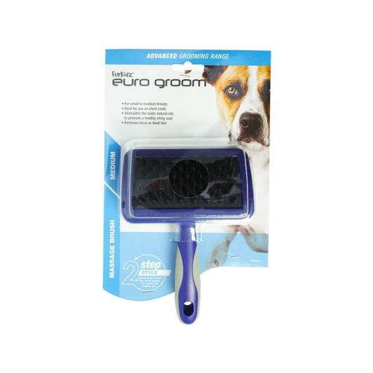 Euro groom massage brush MEDIUM