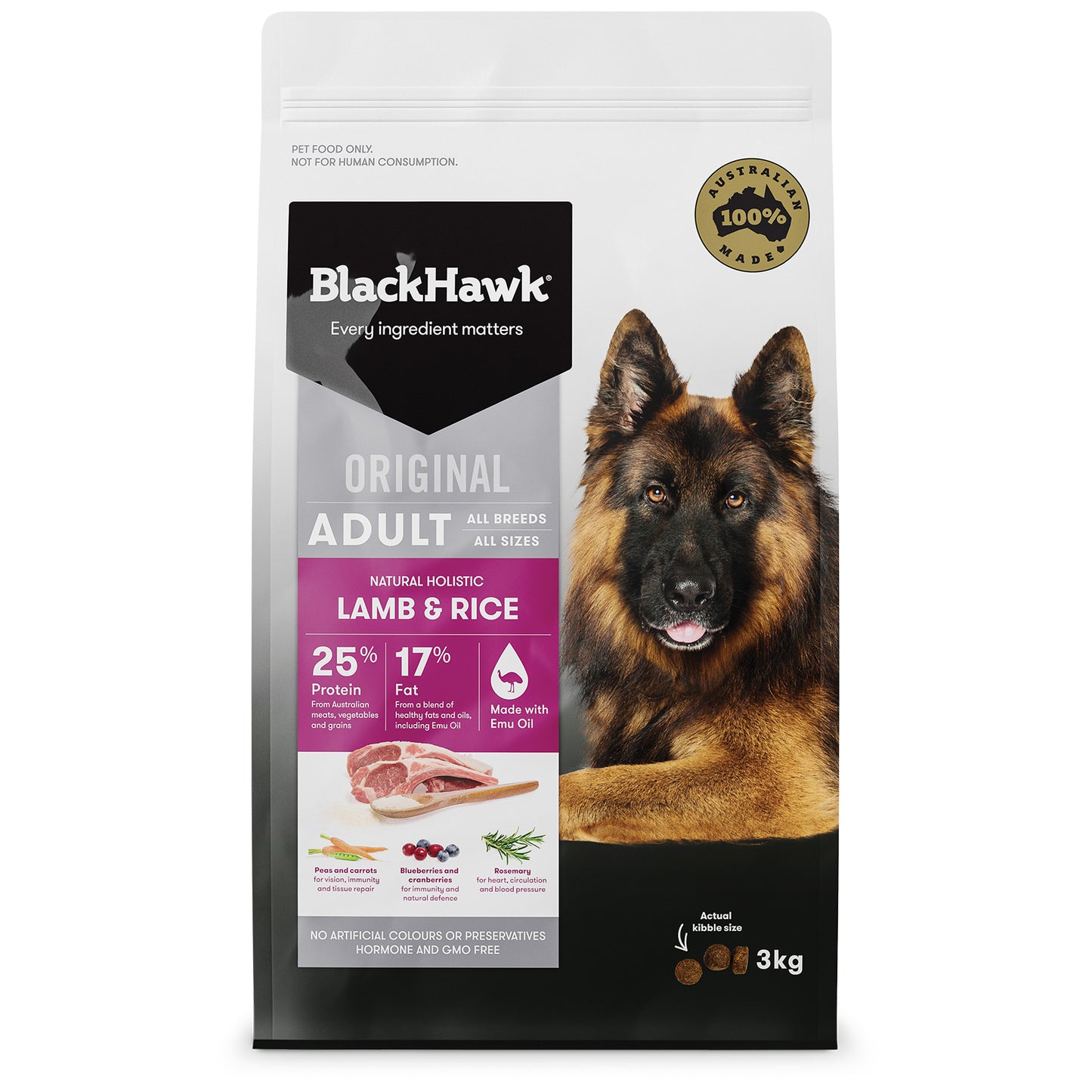 BlackHawk Adult Lamb & Rice 3kg