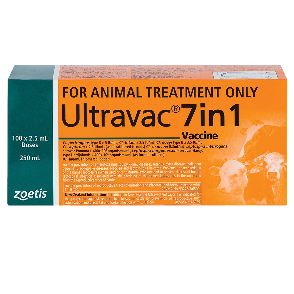 Zoetis Ultravac 7 in 1 250mL