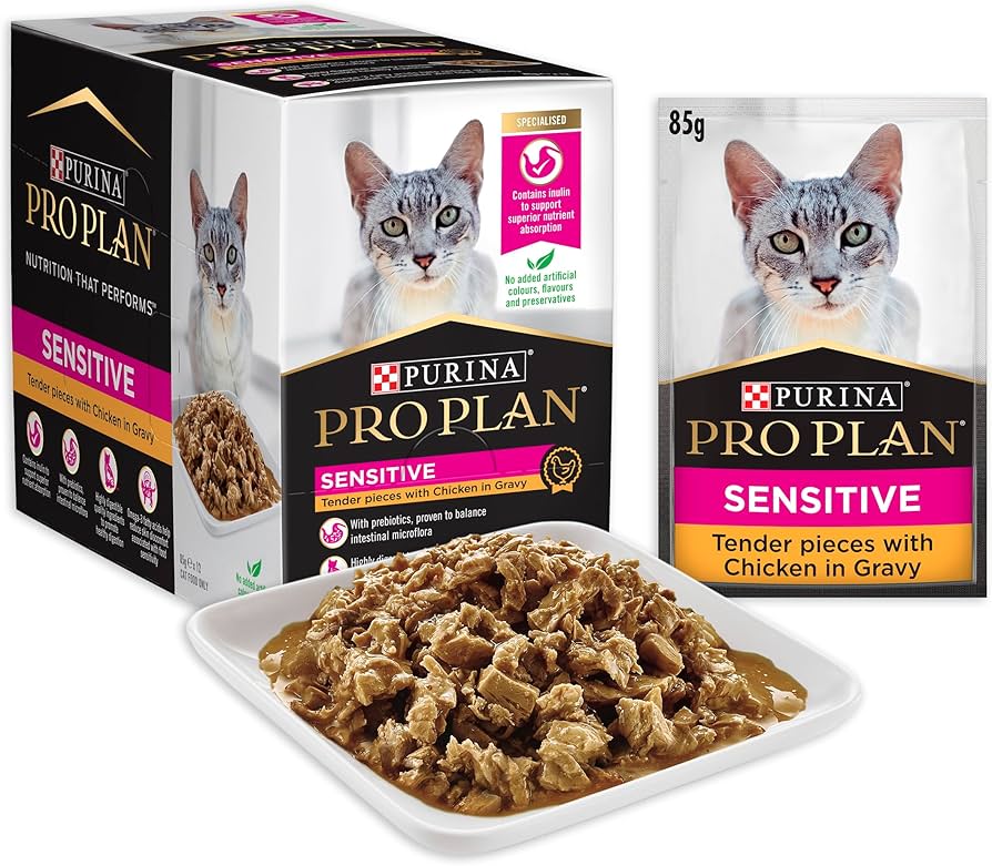 PRO PLAN Adult cat sensative CHICKEN 12x85g