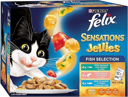 FELIX Jellies & Favourites 36 x 85g