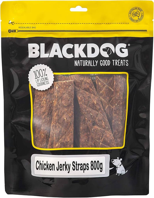 Blackdog Chicken Jerky Straps 800g