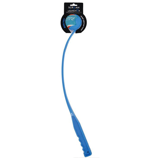 Scream launcher dog toy BLUE