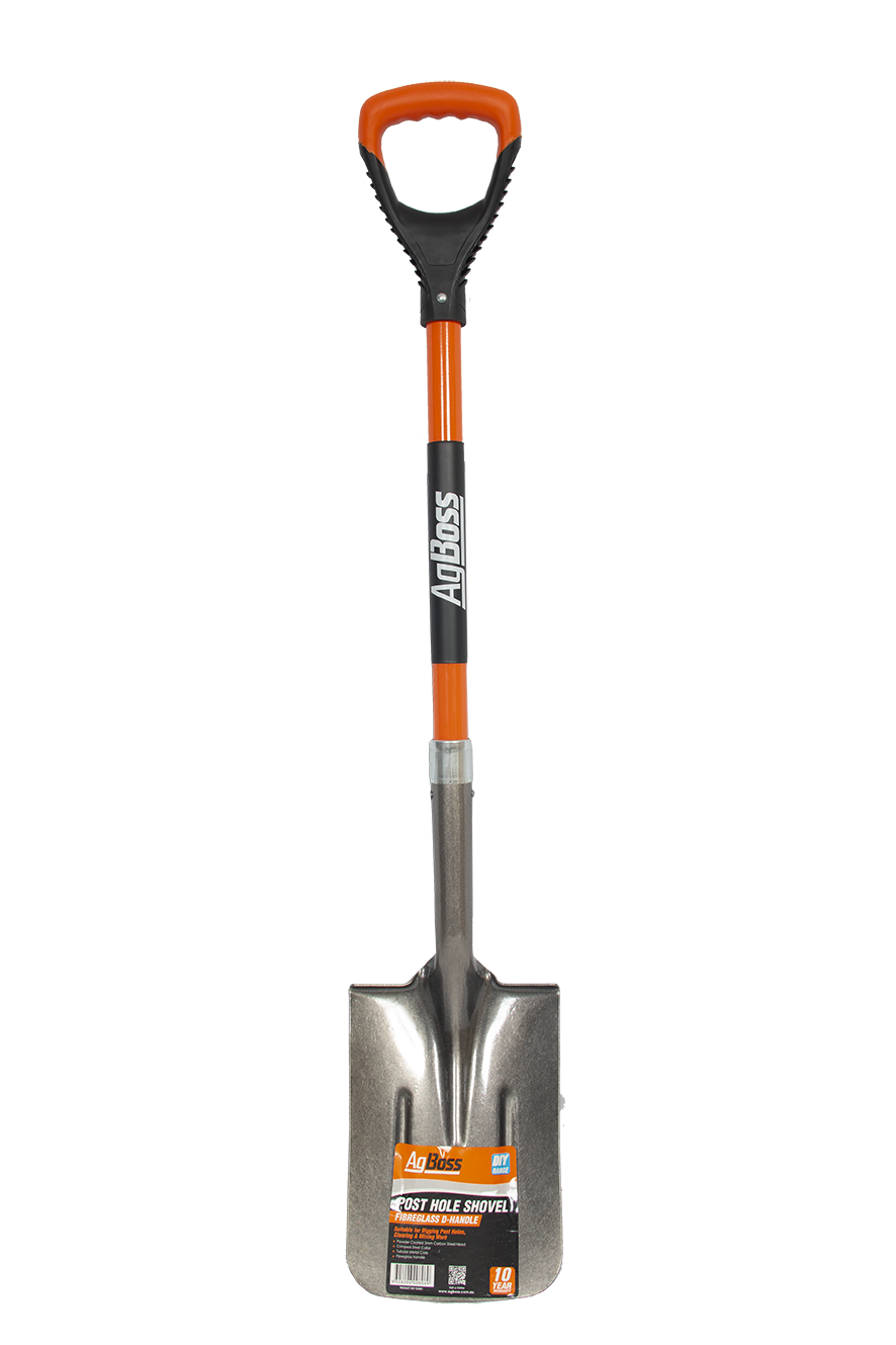 AGBOSS post hole shovel D handle