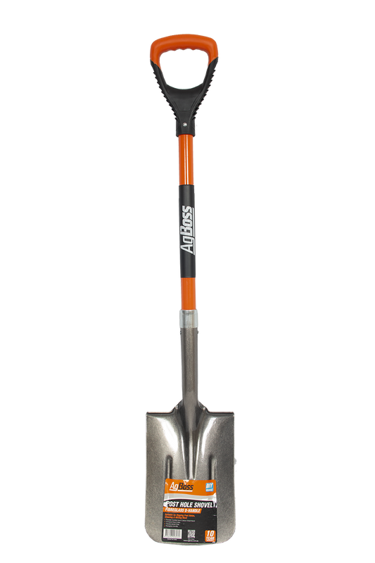 AGBOSS post hole shovel D handle