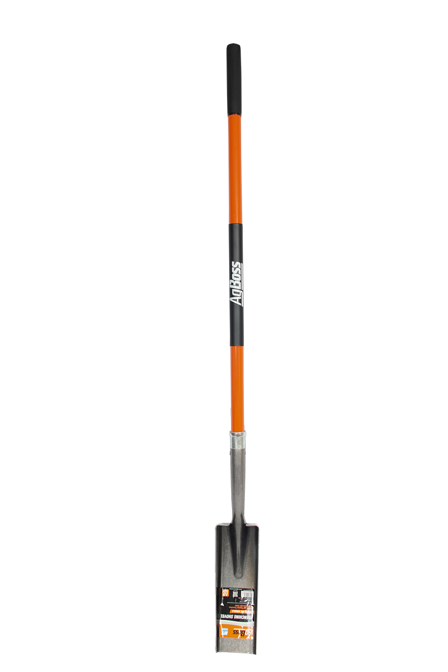 AGBOSS trenching shovel straight handle