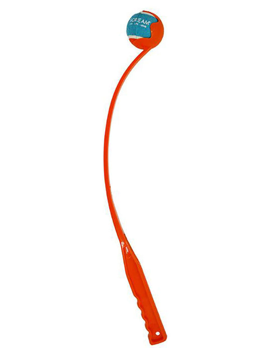 Scream launcher dog toy ORANGE