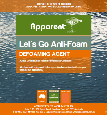 Apparent Let's Go Anti Foam 1ltr