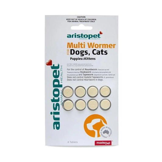 Aristopet Multiwormer Dog/Cat 8pk