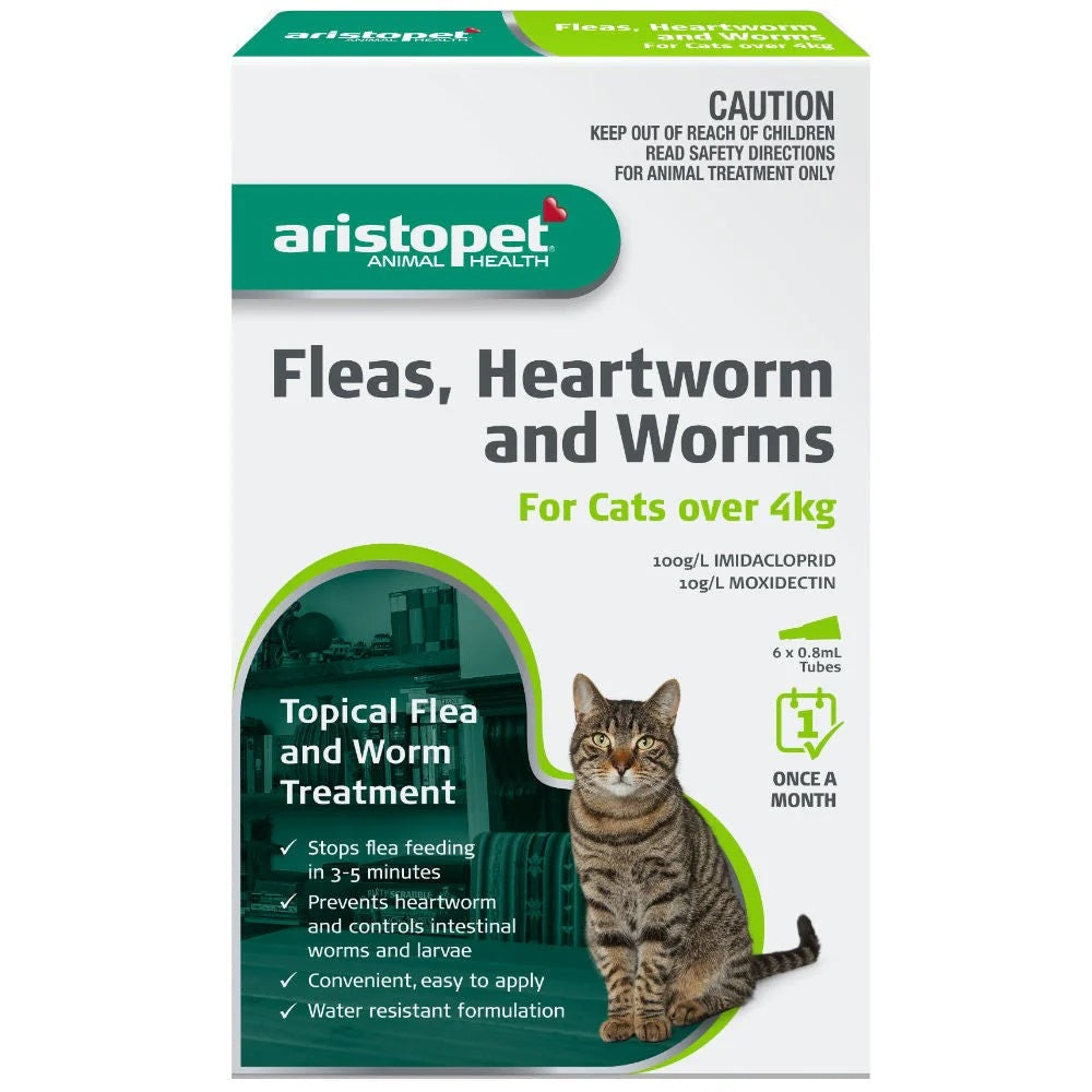 Aristopet Spot Treatment Cat over 4kg 6kg