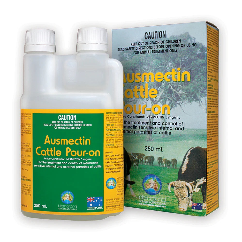 Ausmectin Cattle Pour 250ml