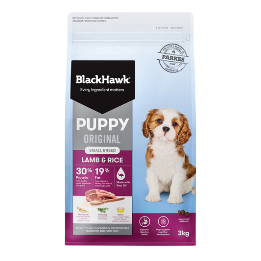 BlackHawk - Puppy Lamb & Rice 3kg