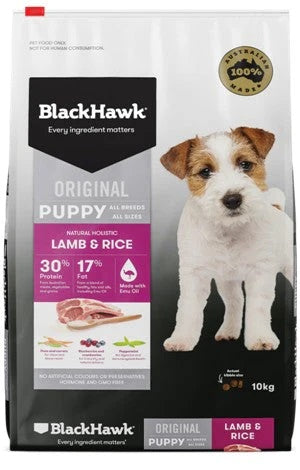 BlackHawk - Puppy Lamb & Rice 10kg