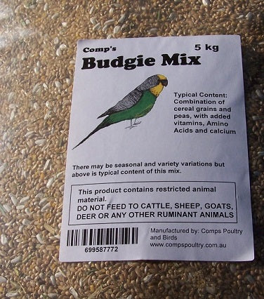 Budgie Mix 5kgs