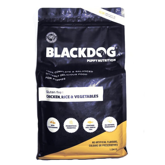 Blackdog Puppy Chicken & Rice 1.5Kg