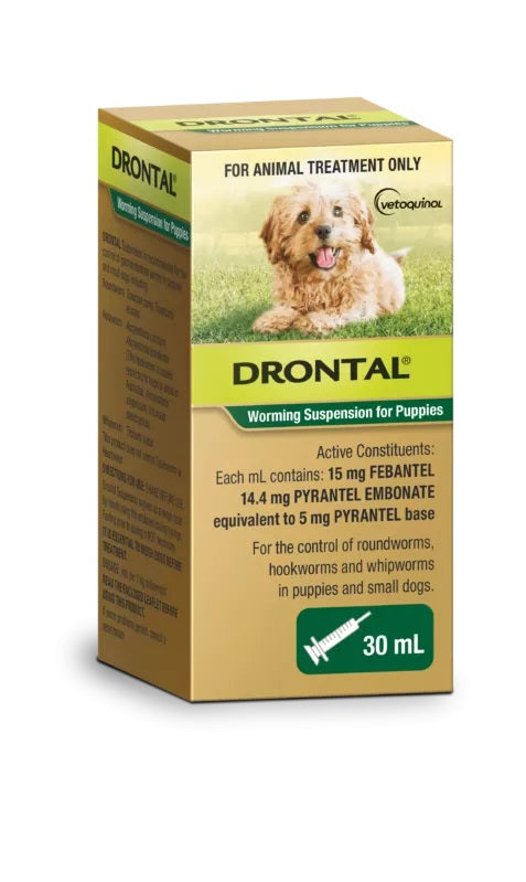 Drontal - Worming Suspension Puppies 30ML