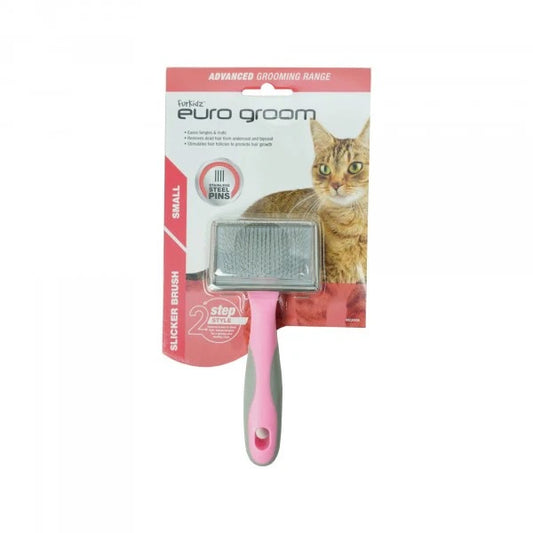 Euro Groom Cat Slicker Sml Flat Soft Pin