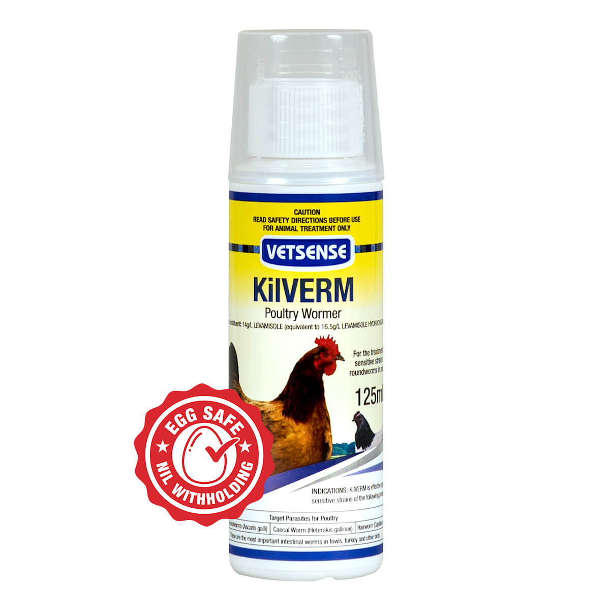 Vetsense Kilverm Poultry 125mL