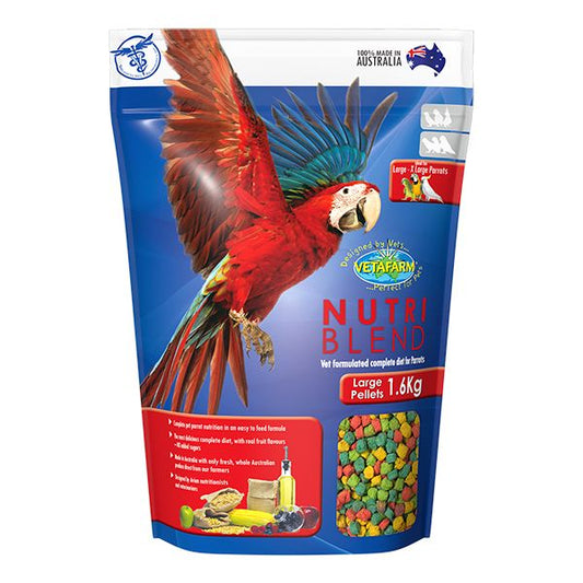 Vetafarm Nutriblend Pellets LGE 1.6kg