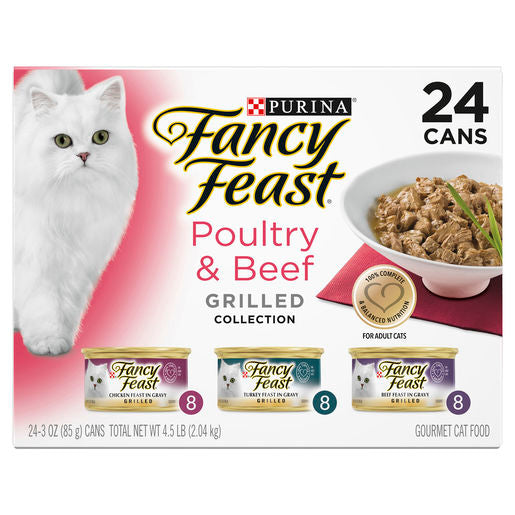 Fancy Feast - Poultry and Beef Grilled 24x85g