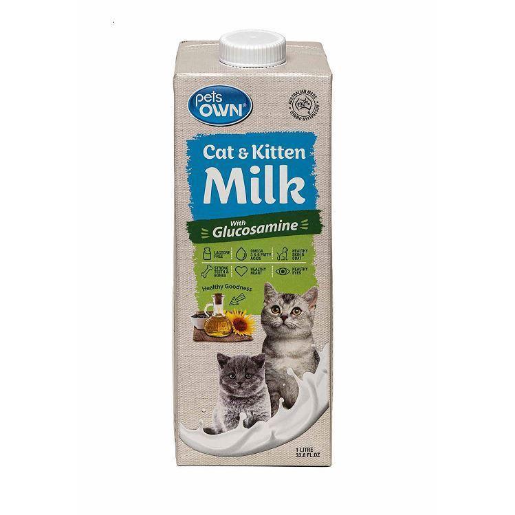 PETS OWN CAT & KITTEN MILK 1LT