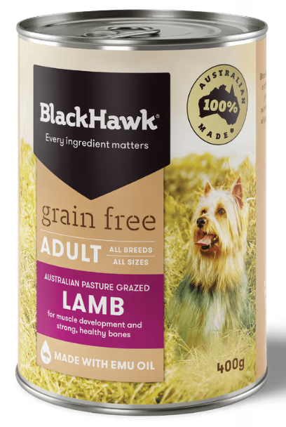 Blackhawk Lamb Dog 12 x 400g