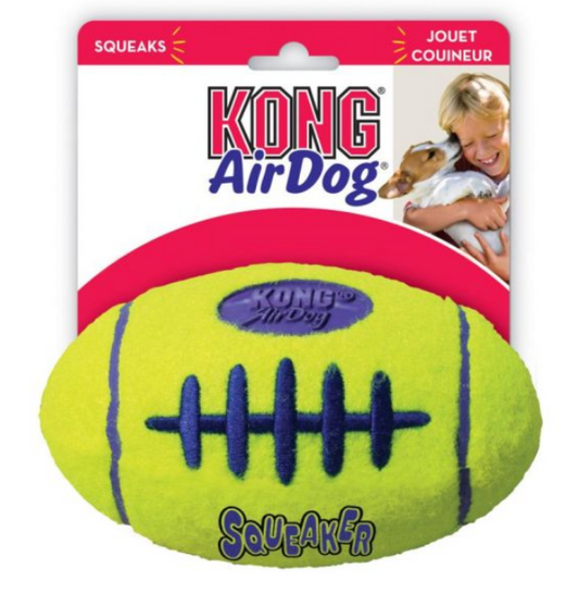 Kong airdog squeaker football med
