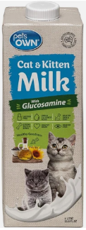 Pets own Cat & Kitten Milk 1 litre