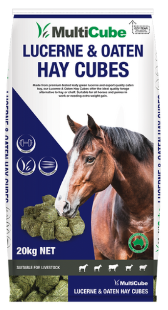Multicube Lucerne/Oaten cubes 20kg