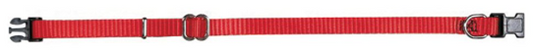 Puppy collar 23-36cm red