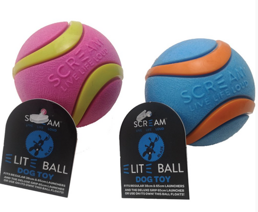ELITE BALL ASSORTED COLOURS 6cm MEDIUM
