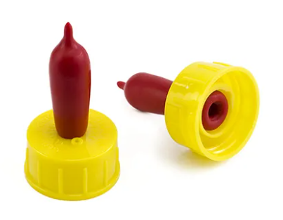 PRITCHARD LAMB TEAT ( YELLOW TOP RED TEAT )
