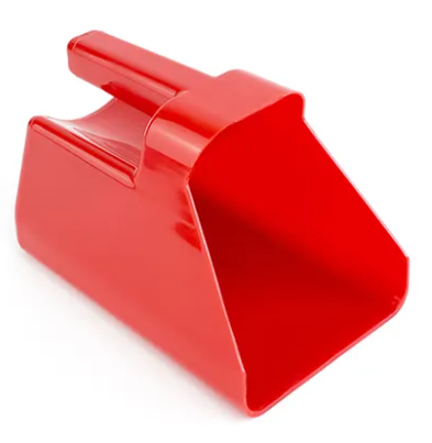 EUREKA SUPER FEED SCOOP WITH  HANDLE (RED)