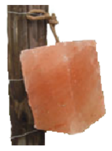 Minrosa salt with rope 1-2kg