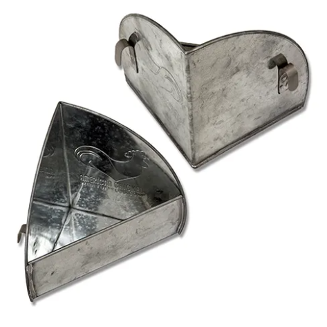 GALVANISED HANGING CORNER FEEDER