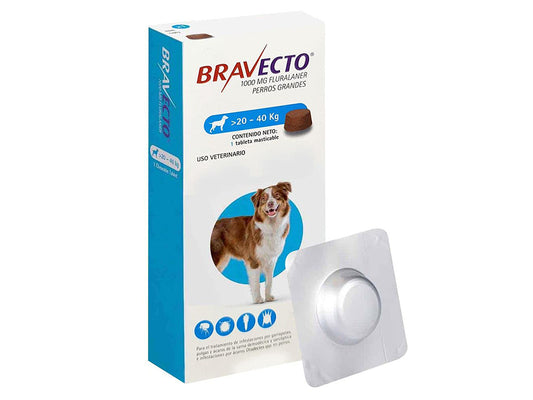 Bravecto Chews Lge 20-40KG