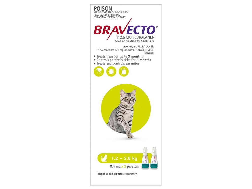 Bravecto Spot On 1.2-2.8kg