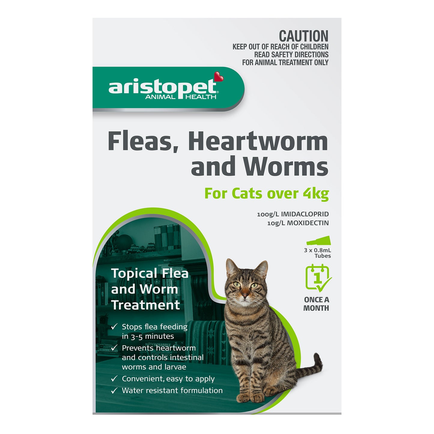 Aristopet Spot Treatment Cat over 4kg 3pk