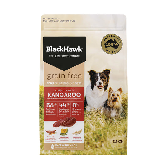 Blackhawk Grain Free 2.5kg Kangaroo