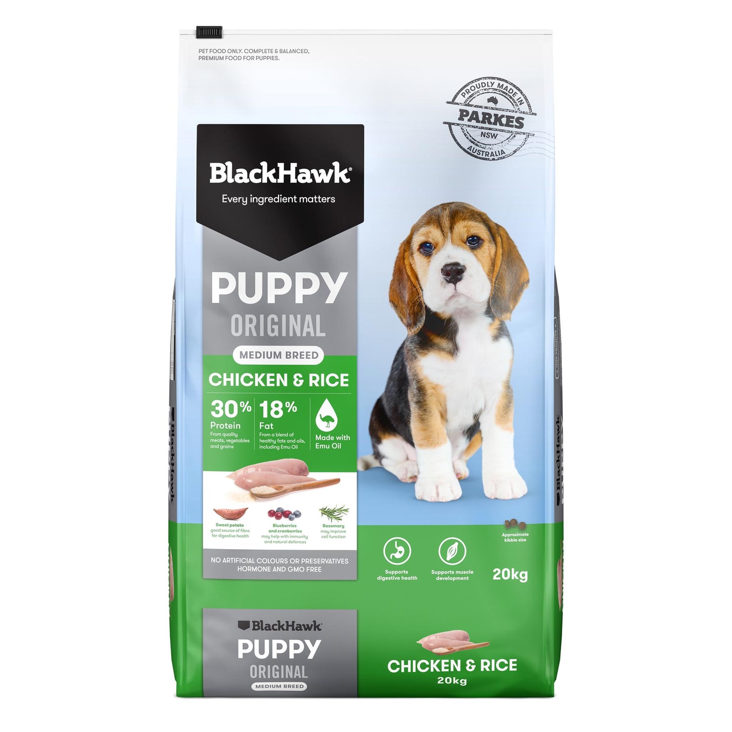 BlackHawk - Puppy Chicken & Rice 20kg