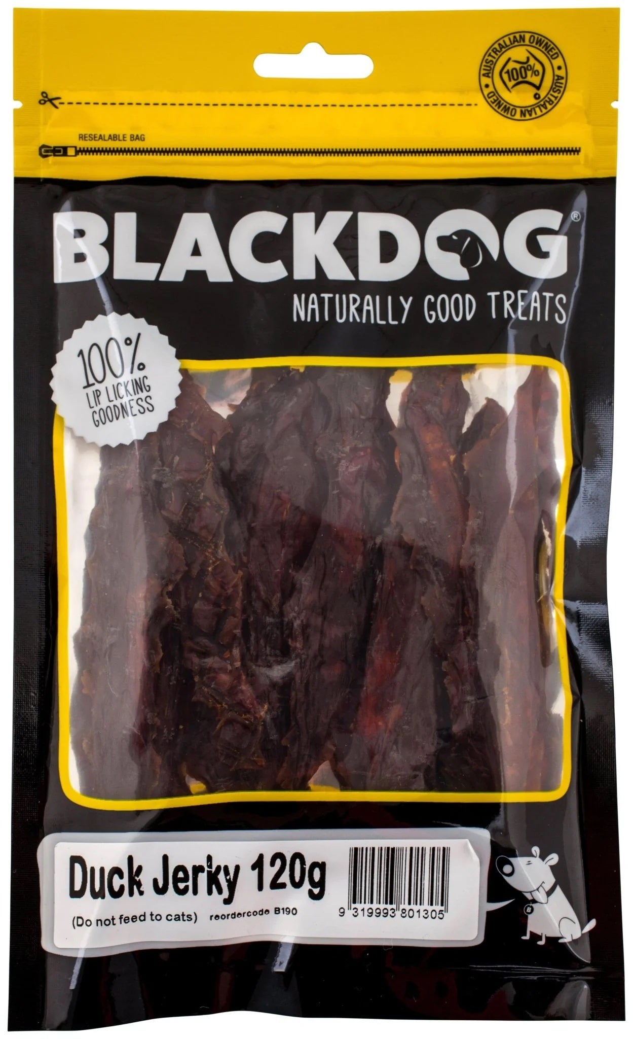 Blackdog - Duck Jerky 120g