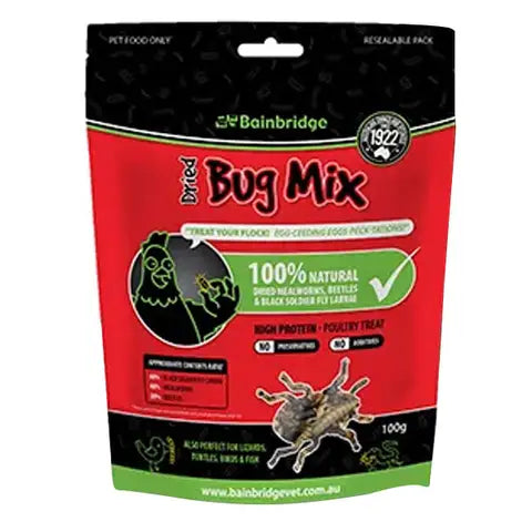 Bainbridge Dried Bug Mix 100g